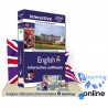 Anglais ,débutant,intermédiaire et avancé e learning interactive  online