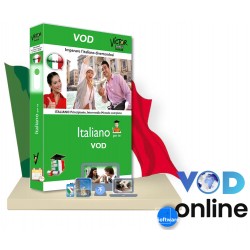 Italienisch Anfänger, Mittelstufe und Fortgeschrittene mit Video on Demand VOD einfach online