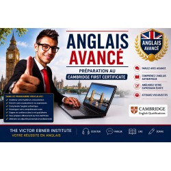 Anglais ,avancé ,level First Certificate VOD simple online